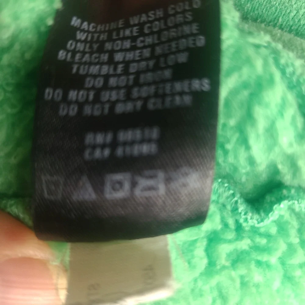 Under Armour UA Storm Full Zip Fleece Jacket XL Green Water Repellent